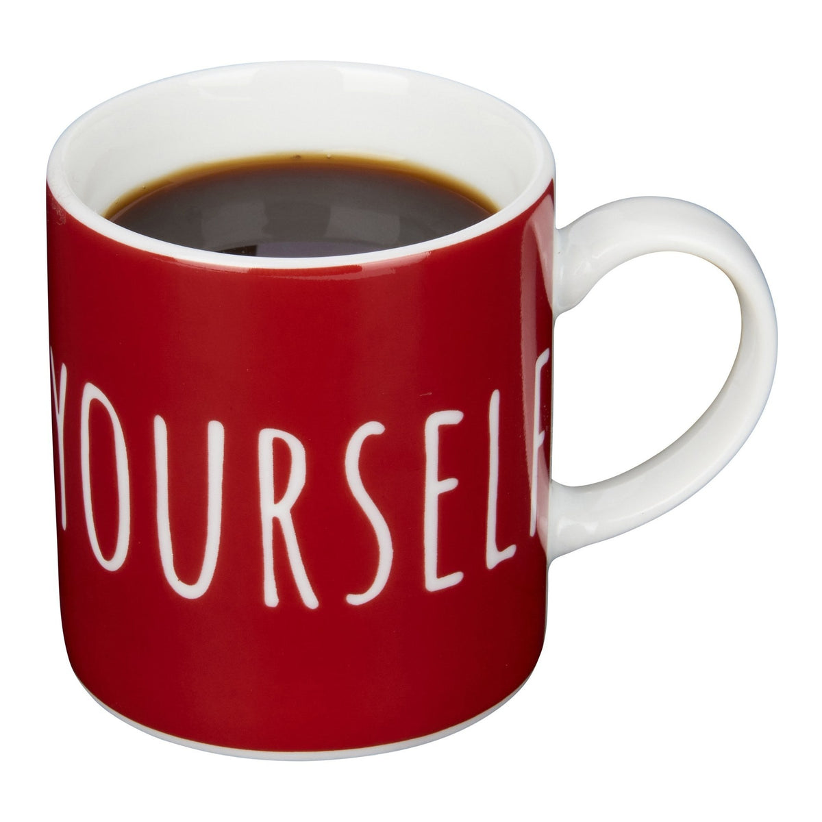 Filiżanka do espresso Espresso Yourself Kitchen Craft – czerwona 80 ml – aranżacja