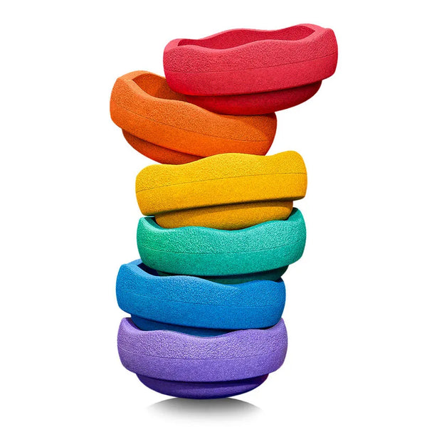 Stapelstein® Original rainbow classic 6 el.