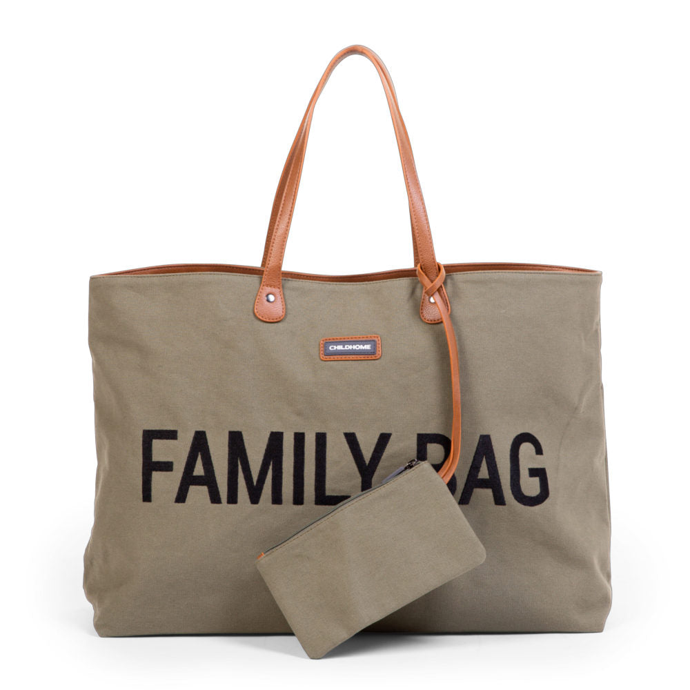 Childhome Torba Family bag Kanwas Khaki