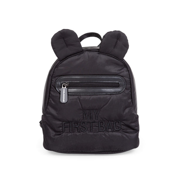 Childhome Plecak dziecięcy My First bag Pikowany Czarny