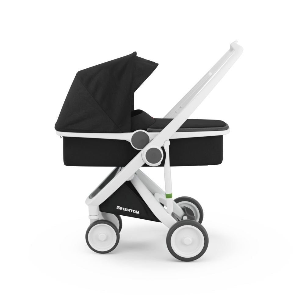 Greentom Wózek Carrycot (v.2.1) White-Black