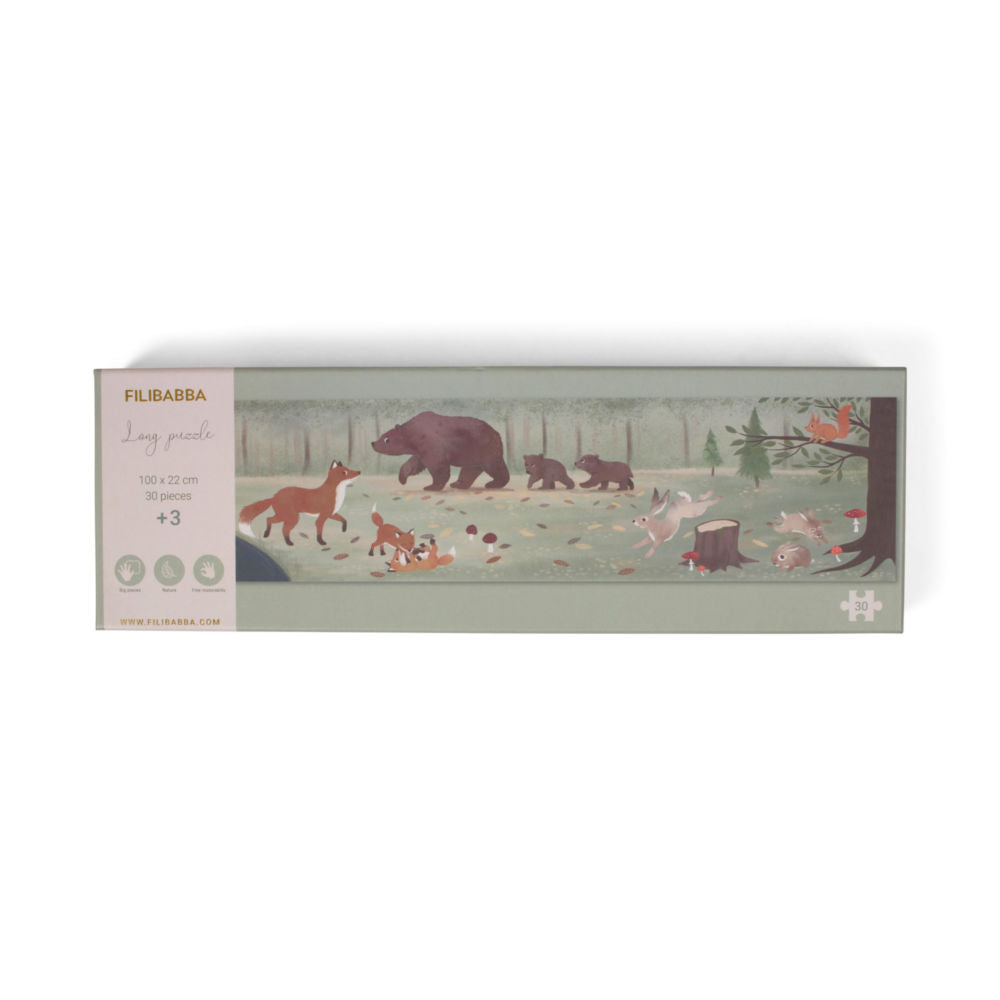 Filibabba Puzzle 30 el. Nordic animals