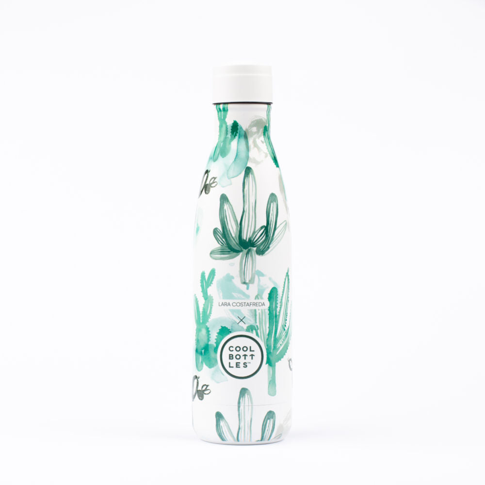 Cool Bottles Butelka termiczna Xclusive! 500 ml Lara Costafreda - Watercolor Cactus