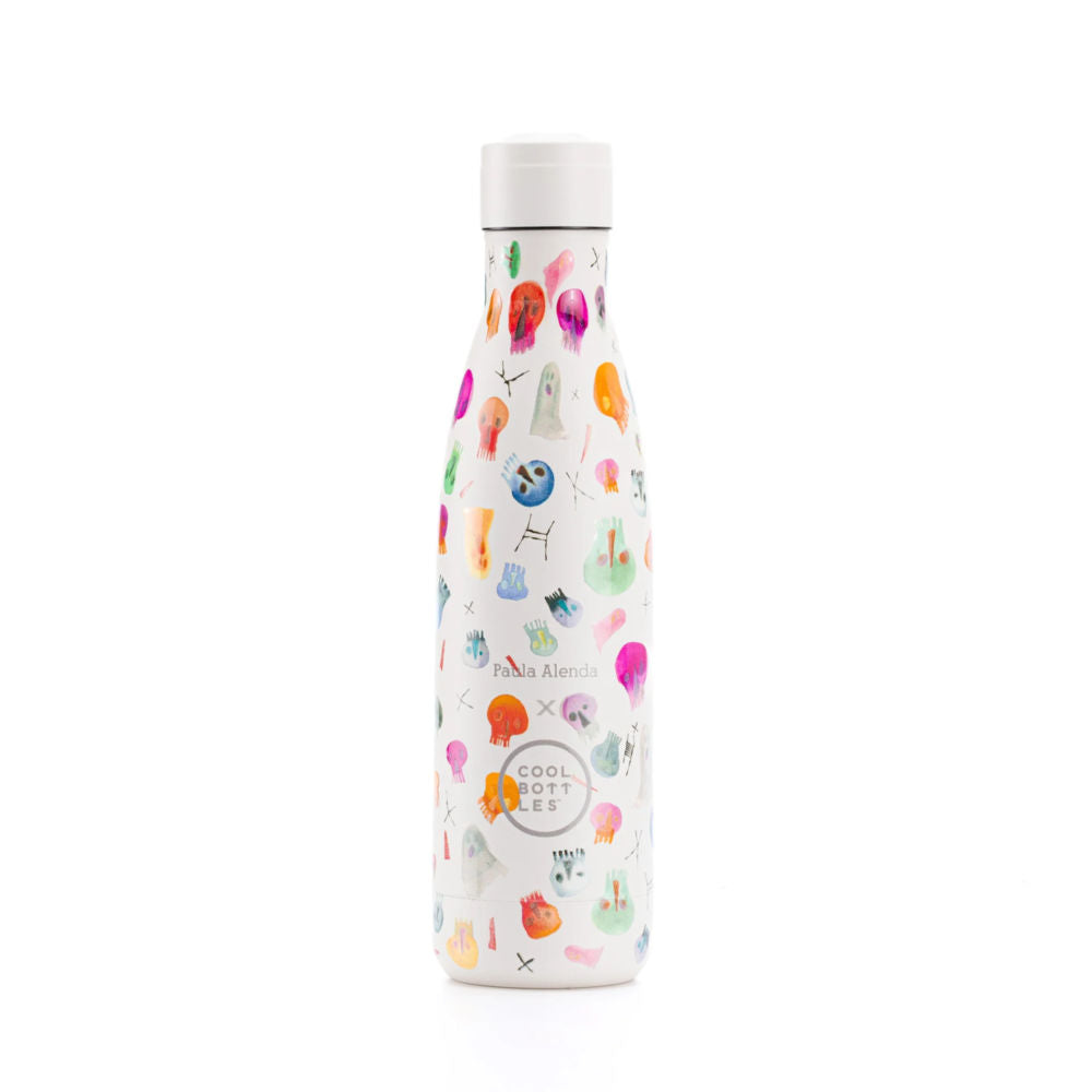 Cool Bottles Butelka termiczna Xclusive! 500 ml Lara Costafreda - Crazy Skulls