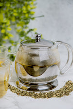 Dzbanek z zaparzaczem La Cafetière – srebrny, 660 ml – aranżacja