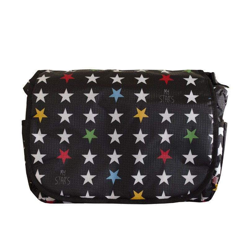 My Bag's Torba do wózka Flap Bag My Star's black
