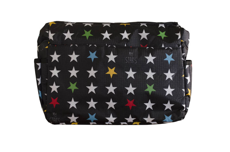 My Bag's Torba do wózka Flap Bag My Star's black