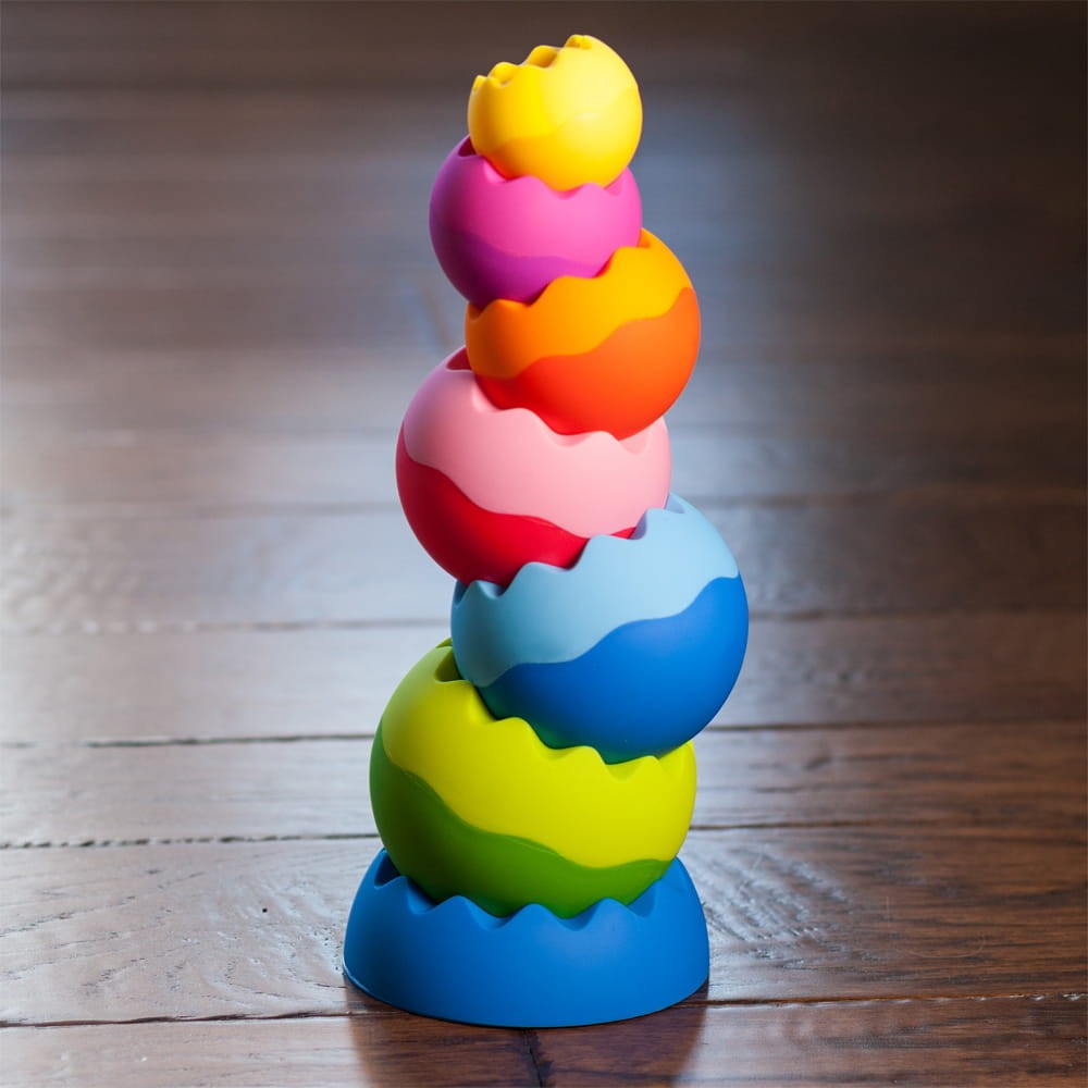 Piramidka z kul Fat Brain Toy Co. – Tobbles Neo