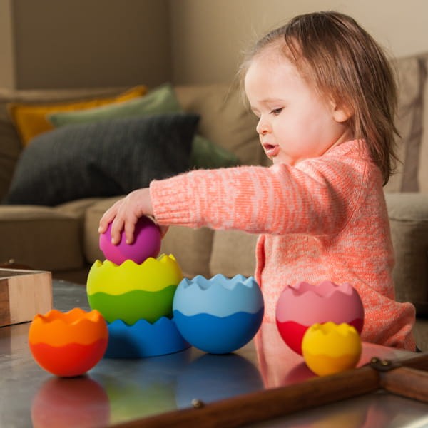 Piramidka z kul Fat Brain Toy Co. – Tobbles Neo – zdjęcie 4