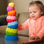Piramidka z kul Fat Brain Toy Co. – Tobbles Neo – zdjęcie 8