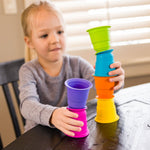 Kubeczki z przyssawkami Fat Brain Toy Co. – Suction Kupz, 6 szt. – zdjęcie 7
