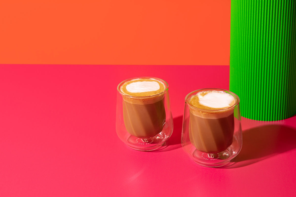 Szklanki do kawy Siena z podwójnymi ściankami La Cafetière – 2 szt., 135 ml – aranżacja