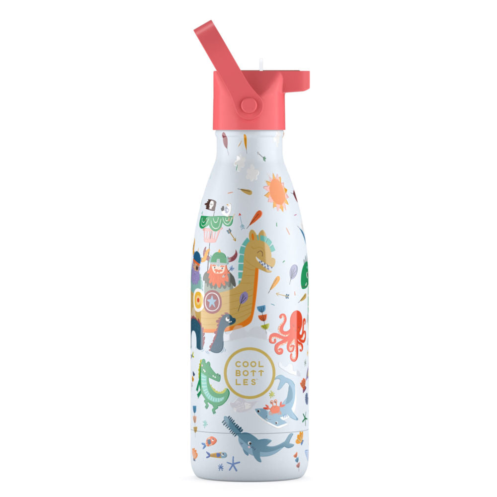 Cool Bottles Butelka termiczna Kids 350 ml Brave Vikings