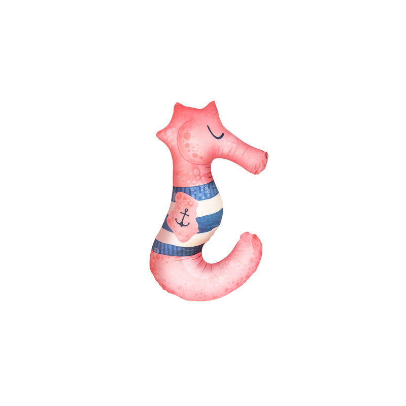 Baby Bites Poduszka do karmienia Sea Horse 55 x 35 cm Pink