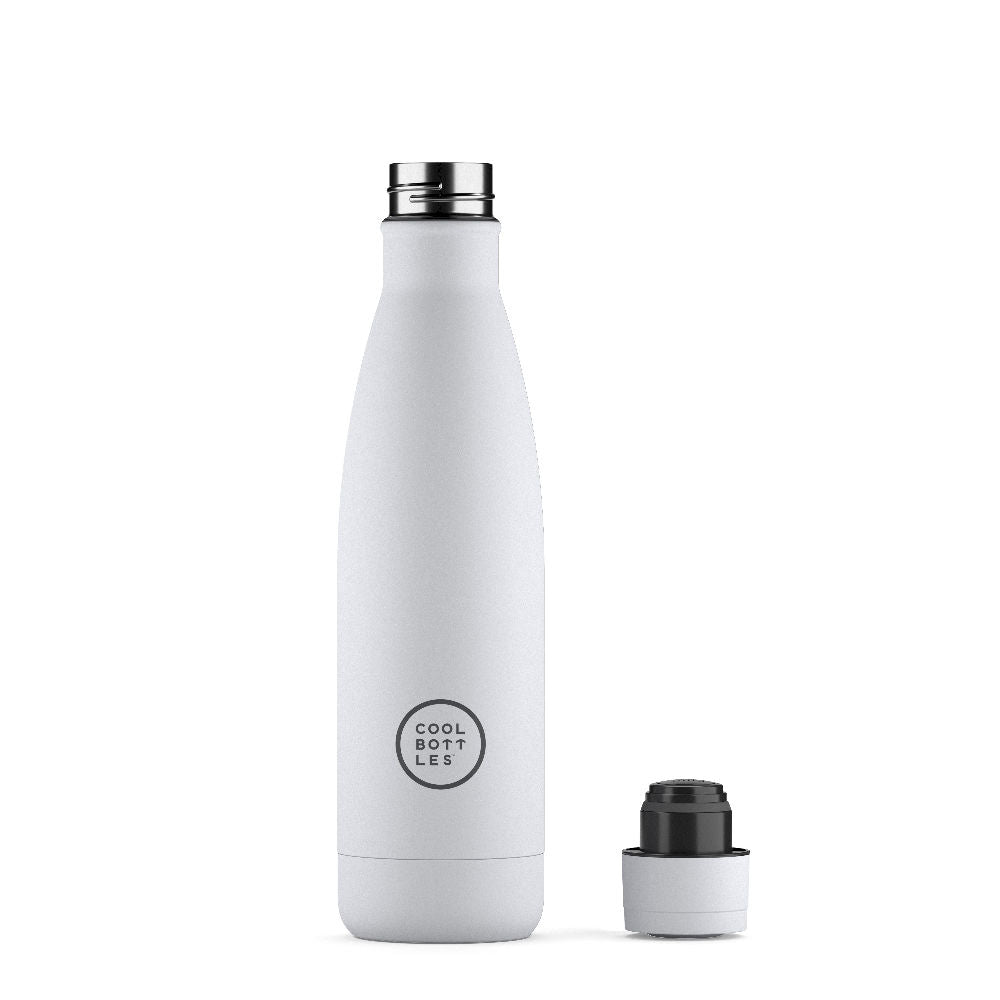 Cool Bottles Butelka termiczna 500 ml Mono White