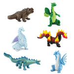 Figurki w tubie Safari Ltd – Smoki żywiołów, 6 szt. – zdjęcie 2