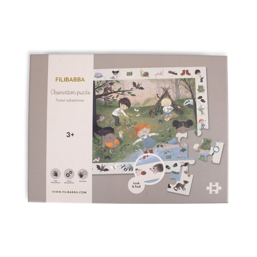 Filibabba Puzzle obserwacyjny Forest adventures