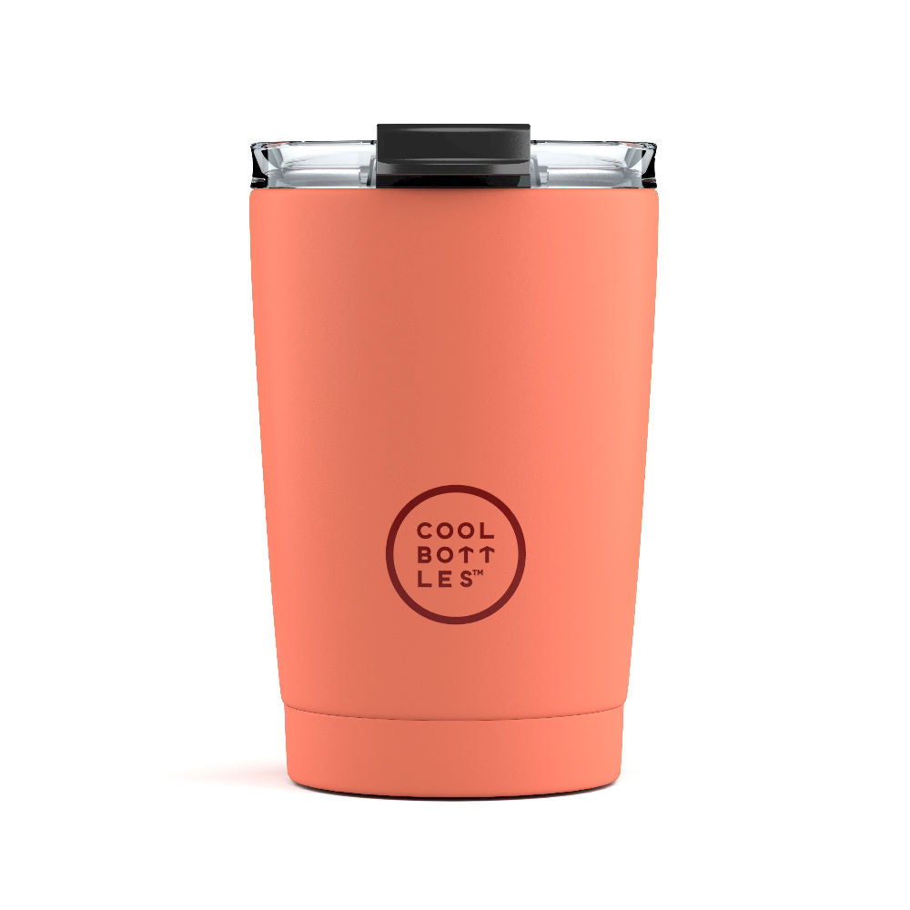 Cool Bottles Kubek termiczny 330 ml Pastel Coral