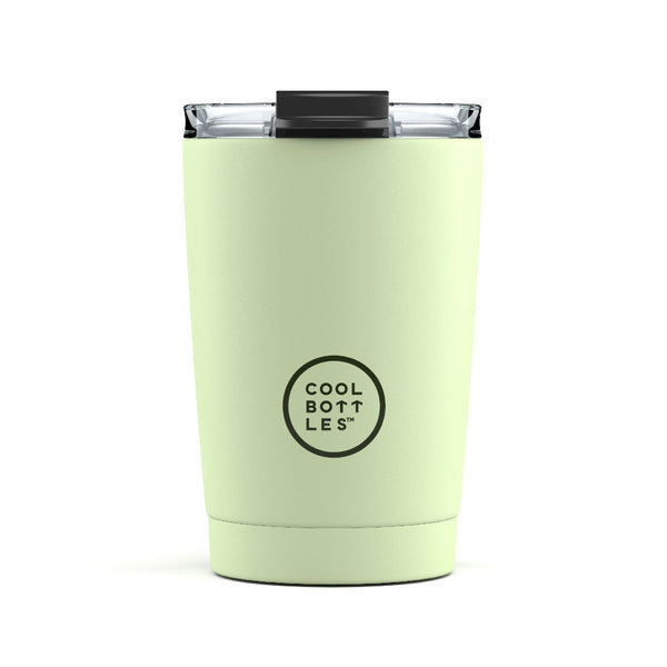 Cool Bottles Kubek termiczny 330 ml Pastel Green