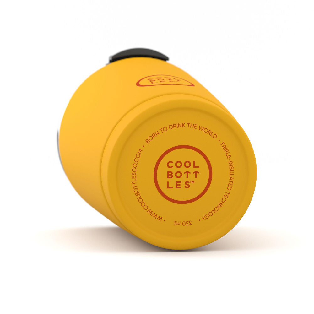 Cool Bottles Kubek termiczny 330 ml Vivid Yellow