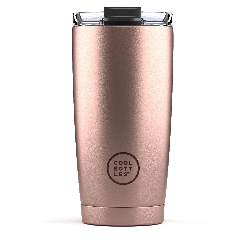 Cool Bottles Kubek termiczny 550 ml Metallic Rose