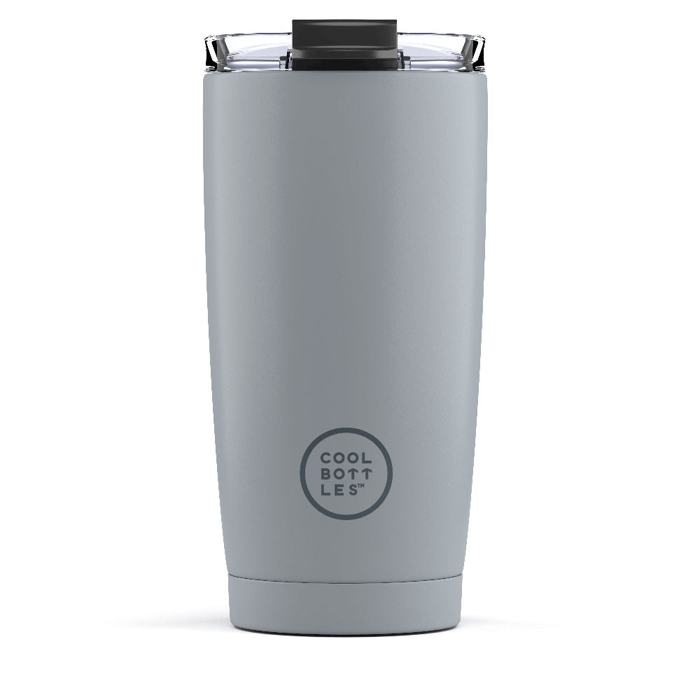 Cool Bottles Kubek termiczny 550 ml Pastel Grey