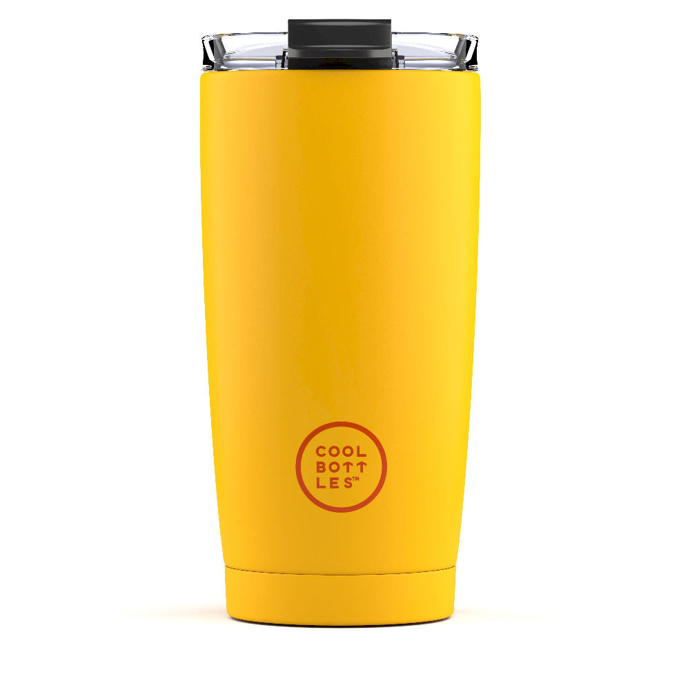 Cool Bottles Kubek termiczny 550 ml Vivid Yellow