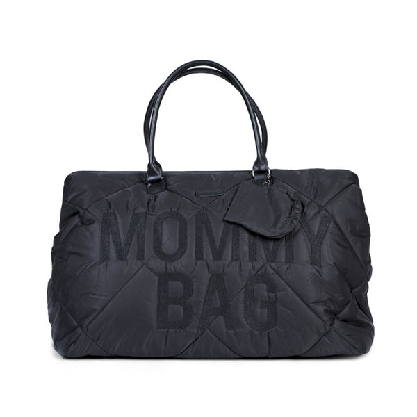 Childhome Torba Mommy Bag® Pikowana Czarna