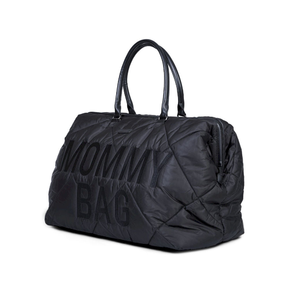 Childhome Torba Mommy Bag® Pikowana Czarna