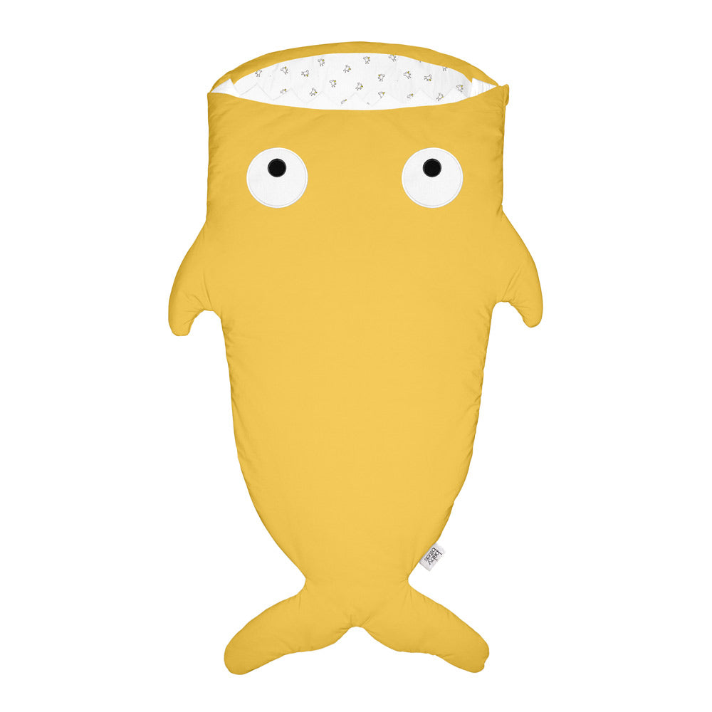 Baby Bites Śpiworek light Shark (2-6 l) Chicks Mustard Yellow