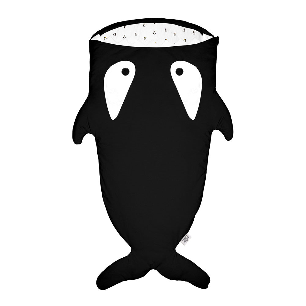 Baby Bites Śpiworek Orca (2-6 l) Penguins Black