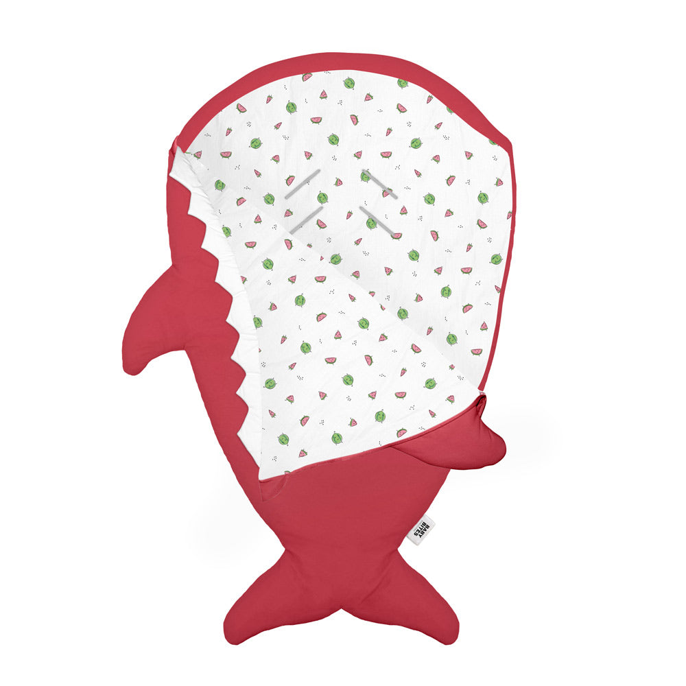 Baby Bites Śpiworek Shark (1-18 m) Watermelons Raspberry