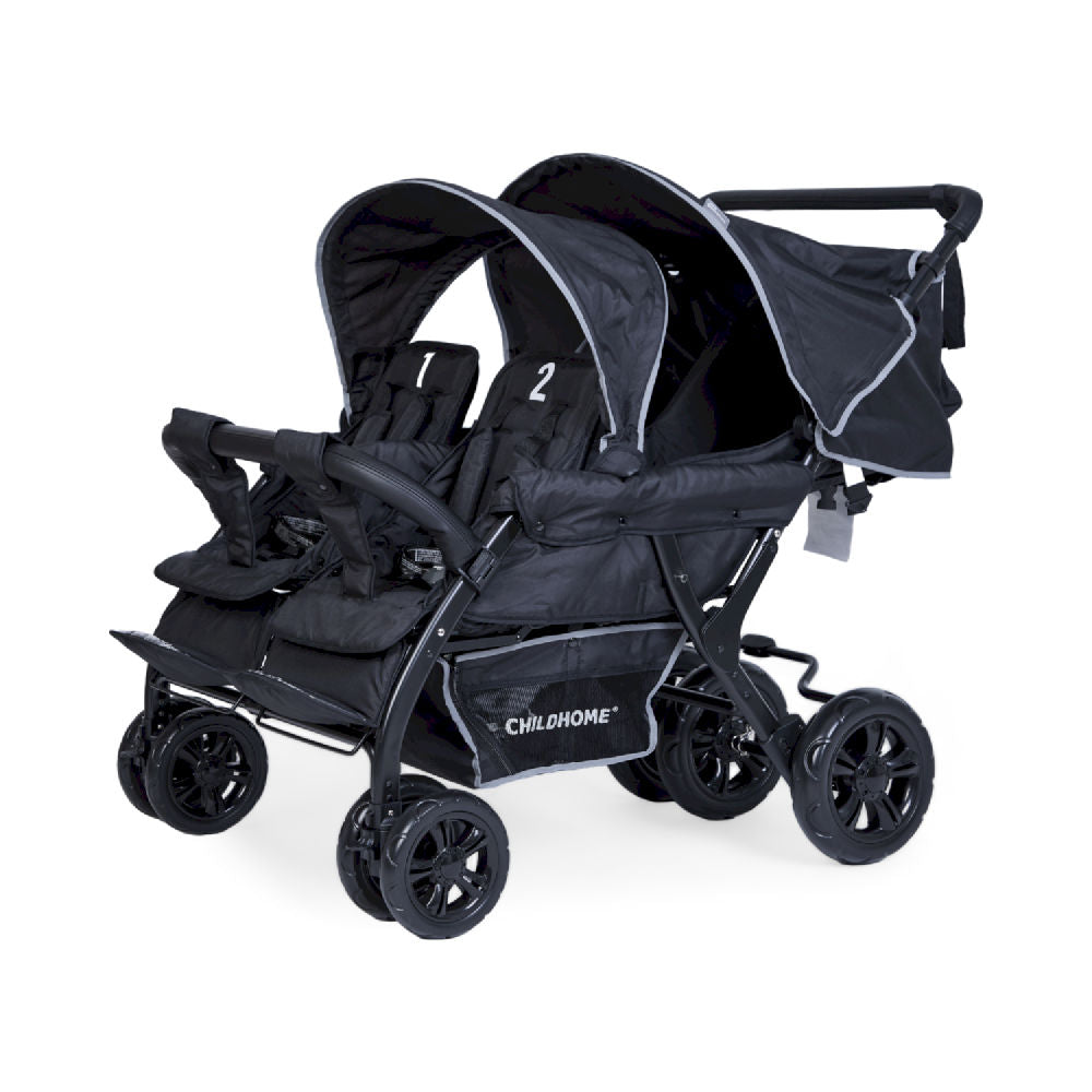 Childhome Wózek czteroosobowy Quadruple