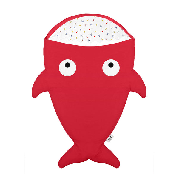 Baby Bites Śpiworek Shark (1-18 m) Lightnings Red