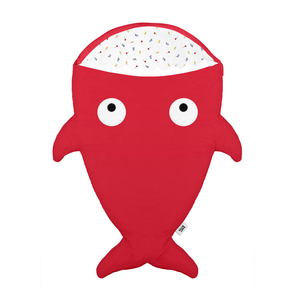 Baby Bites Śpiworek Shark (1-18 m) Lightnings Red