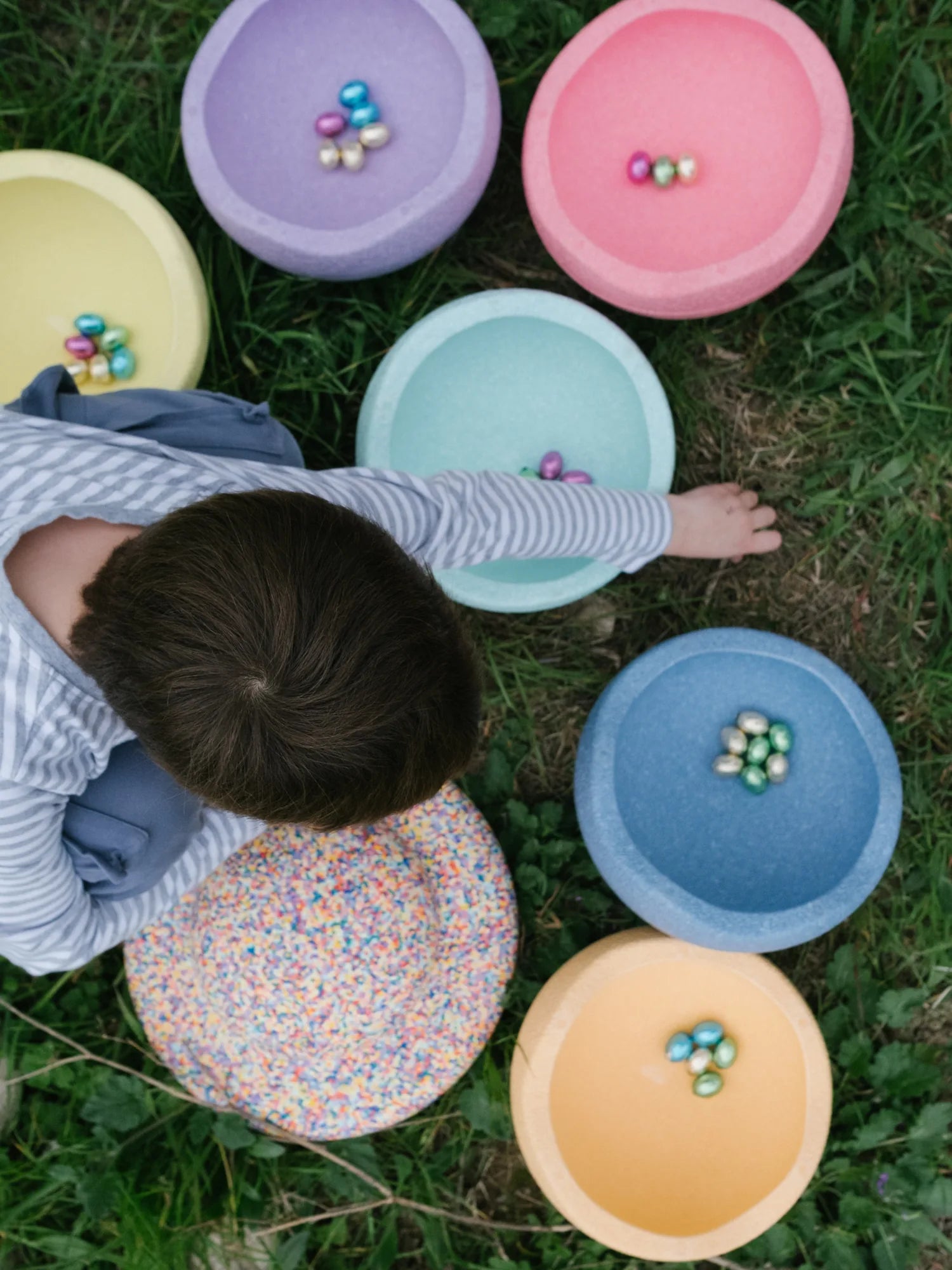 Stapelstein® Rainbow Set pastel 7 el.