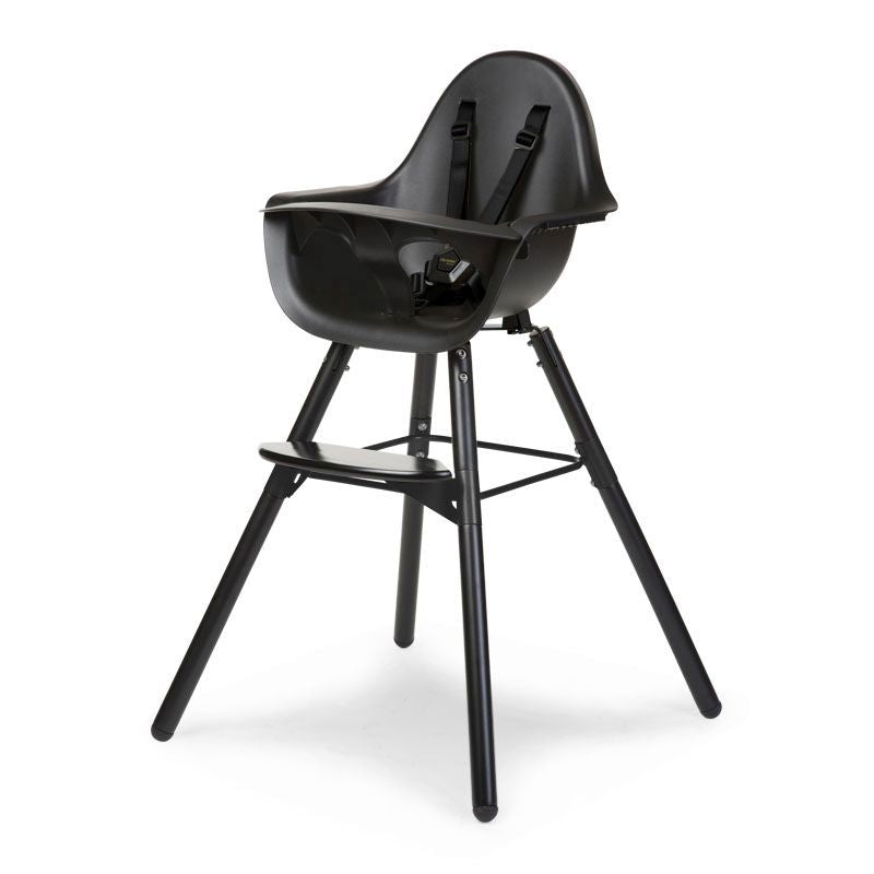 Childhome Krzesełko do karmienia Evolu 2 Black/Black