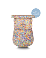 Stapelstein® Dynamic all super confetti 4 el. + free Pad w pasującym kolorze