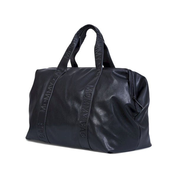 Childhome Torba Mommy Bag® Signature Vegan Leather Black