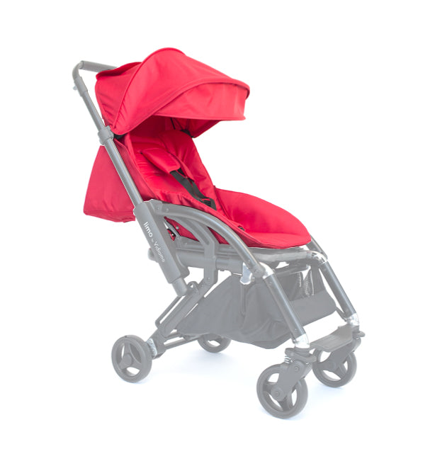 Vidiamo Zestaw tapicerek do wózka Limo Berry Red