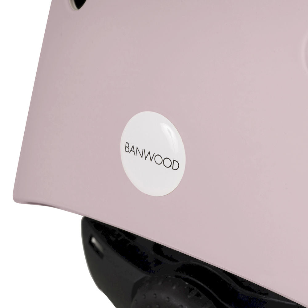 Banwood dziecięcy kask rowerowy Dusty Pink