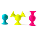 Grzechotki z przyssawkami Fat Brain Toy Co. – pipSquigz, 3 szt.
