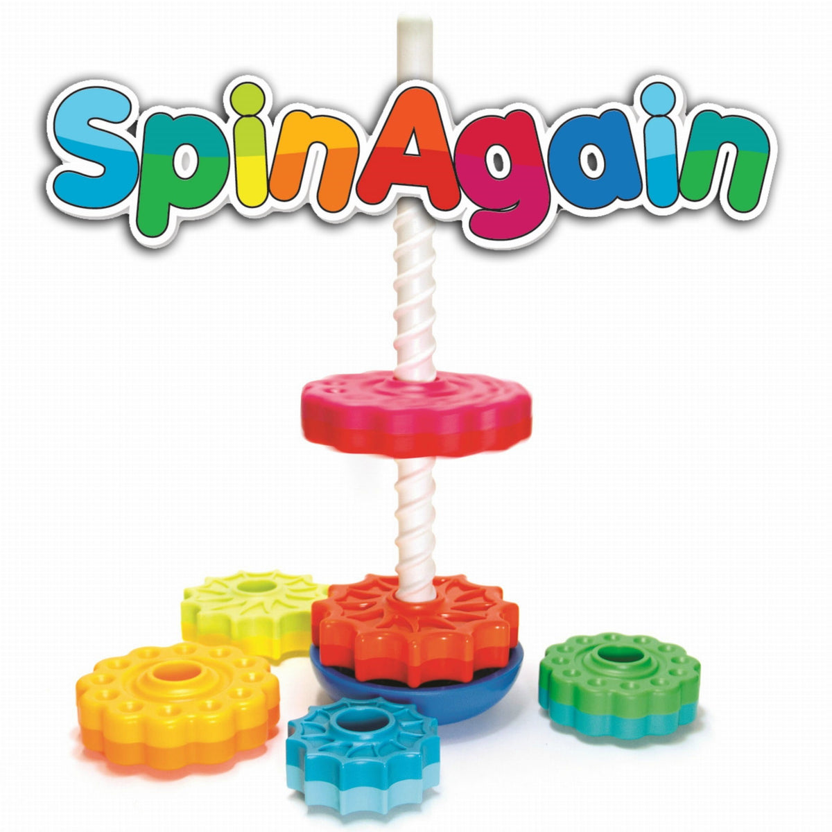 Zakręcona wieża Fat Brain Toy Co. – SpinAgain – zdjęcie 10