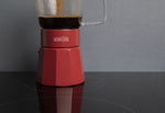Szklana kawiarka Verona La Cafetière – czerwona, 290 ml – aranżacja