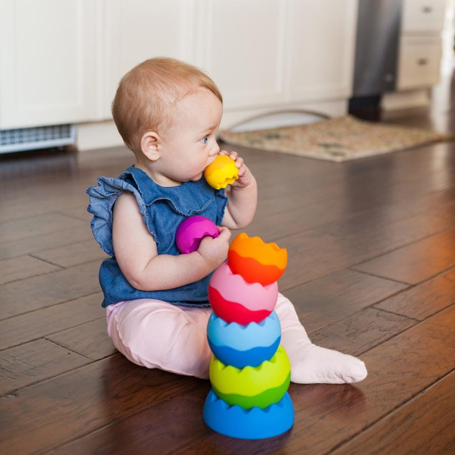 Piramidka z kul Fat Brain Toy Co. – Tobbles Neo – zdjęcie 3