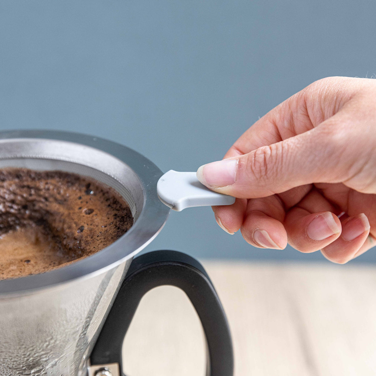 Szklany dzbanek przelewowy La Cafetière – 1 l – aranżacja