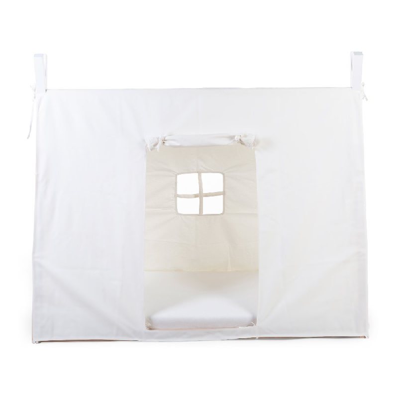 Childhome Poszycie do łóżka Tipi 70 x 140 cm White