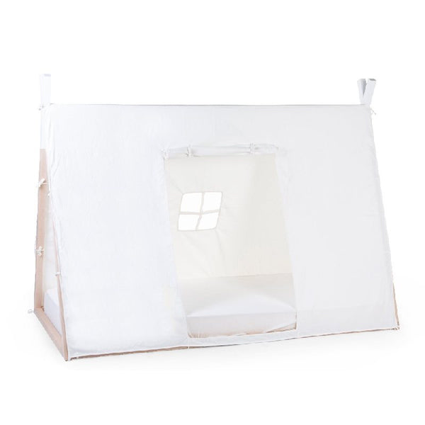 Childhome Poszycie do łóżka Tipi 90 x 200 cm White