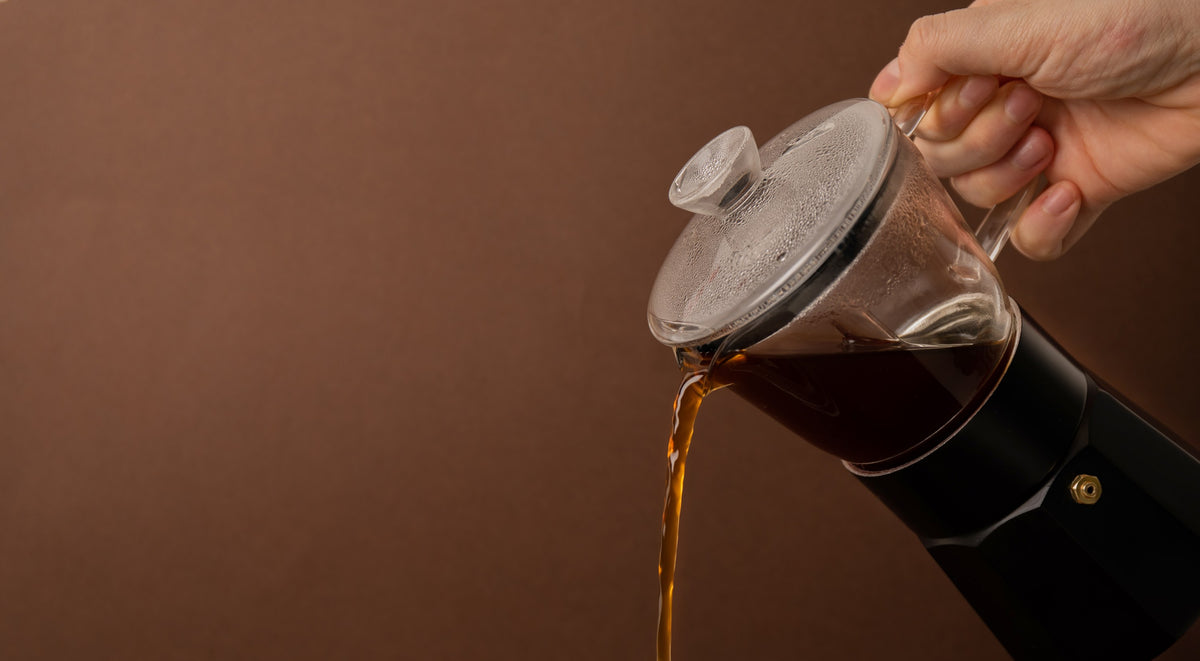 Szklana kawiarka Verona La Cafetière – czarna, 290 ml – aranżacja