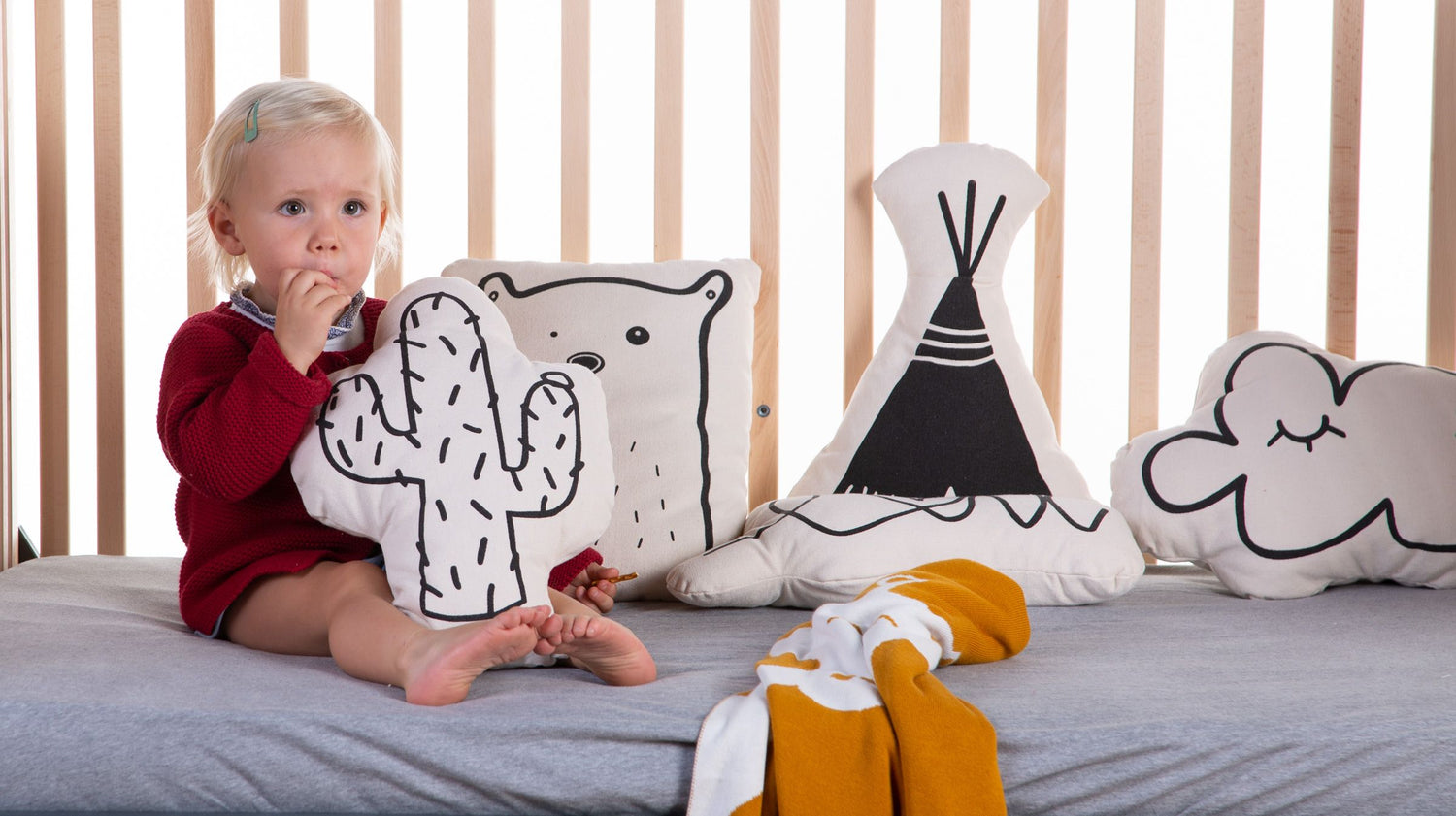 Childhome Poduszka namiot Tipi kanwas